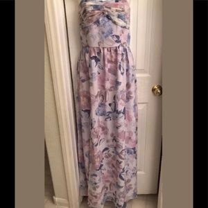 NWT! Anthropologie Pretty Plum Sugar🍭Floral Dress